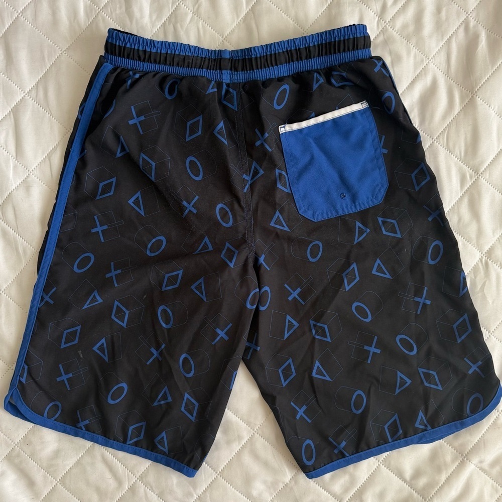 Sony Kids Swim Trunks - Black and Blue size 14/16 - Picture 3 of 3